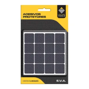 PROTETOR EVA 19MM C/16PC - QUADRADO